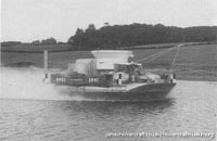 SRN1 fitted with a new skirt -   (submitted by The <a href='http://www.hovercraft-museum.org/' target='_blank'>Hovercraft Museum Trust</a>).